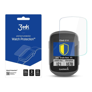 3mk Watch Protection FlexibleGlass apsauginė plėvelė Garmin Edge 130 Plus