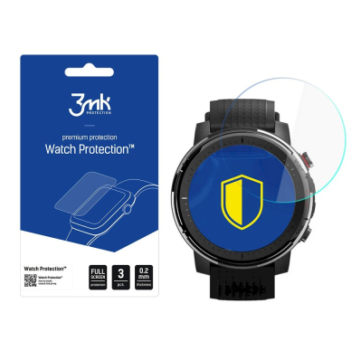 3mk Watch Protection™ v. FlexibleGlass lankstus apsauginis stiklas Xiaomi Amazfit Stratos 3