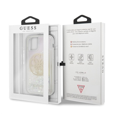 Dėklas Guess iPhone 11 Pro Gradient Liquid Glitter Circle Logo UGLX912 6