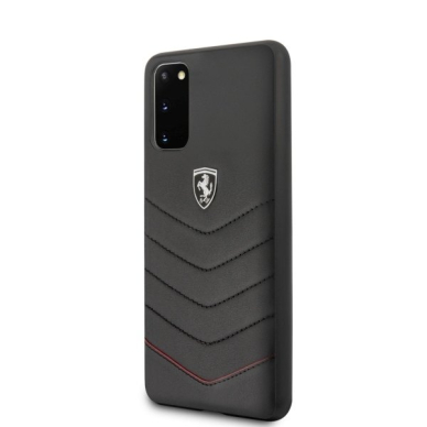 Akcija! Dėklas Ferrari Hardcase Galaxy S20 G980  Heritage Juodas UGLX912  1