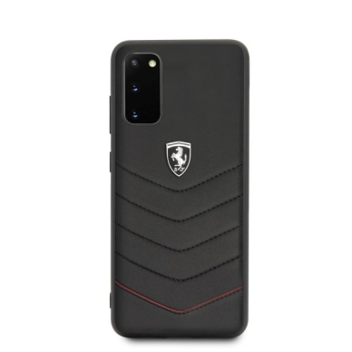 Akcija! Dėklas Ferrari Hardcase Galaxy S20 G980  Heritage Juodas UGLX912  2