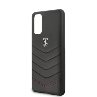 Akcija! Dėklas Ferrari Hardcase Galaxy S20 G980  Heritage Juodas UGLX912  4