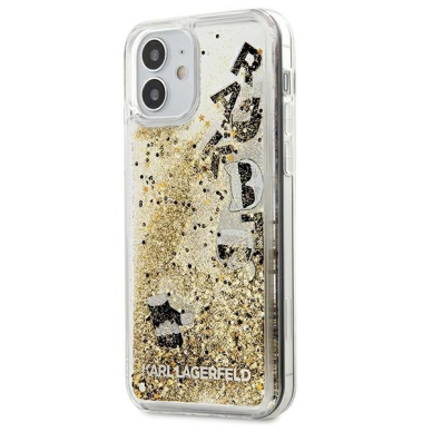 Dėklas Karl Lagerfeld iPhone 12 mini Glitter Charms UGLX912 1