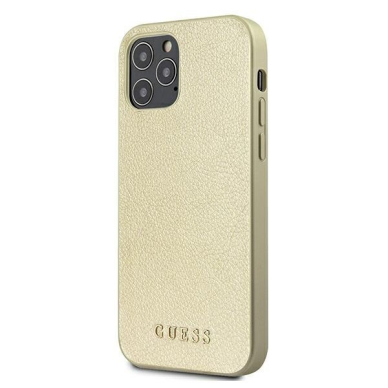 Dėklas Guess iPhone 12 Pro Max Iridescent - Auksinis UGLX912 1