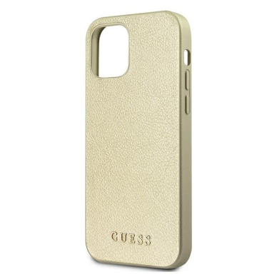 Dėklas Guess iPhone 12 Pro Max Iridescent - Auksinis UGLX912 6