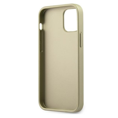 Dėklas Guess iPhone 12 mini Iridescent - Auksinis UGLX912 7