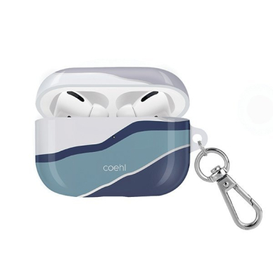 Dėklas UNIQ etui Coehl Ciel AirPods Pro - Twilight Mėlyna