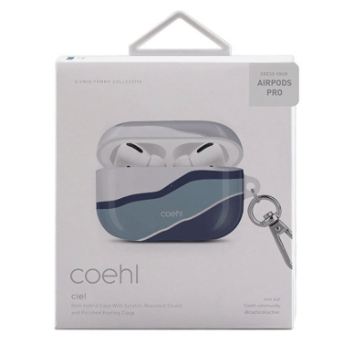 Dėklas UNIQ etui Coehl Ciel AirPods Pro - Twilight Mėlyna 1