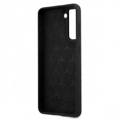 Dėklas Mercedes MEHCS21SSILBK Silicone Line Samsung Galaxy S21 telefonui juodas 6