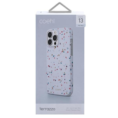 Telefono Dėklas UNIQ etui Coehl Terrazzo iPhone 13 Pro Max 6,7" Baltas KOW068 1