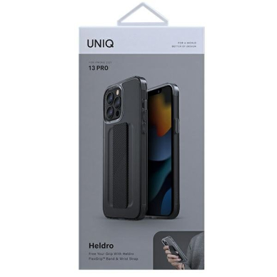 Telefono Dėklas Uniq case Heldro iPhone 13 Pro / 13 6.1" Juodas KOW068 6