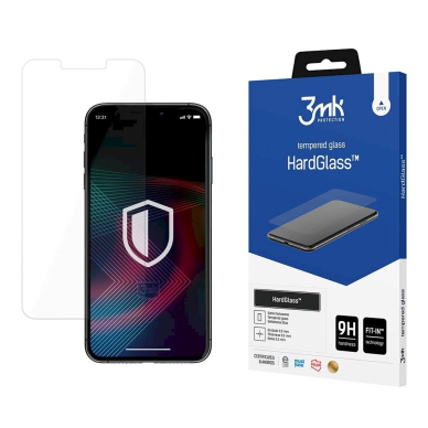 9H 3mk HardGlass™ Apsauginis stiklas iPhone 13 / 13 Pro / 14