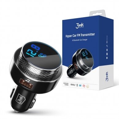 dFM moduliatorius automobiliui 3mk Hyper Car FM Transmitter