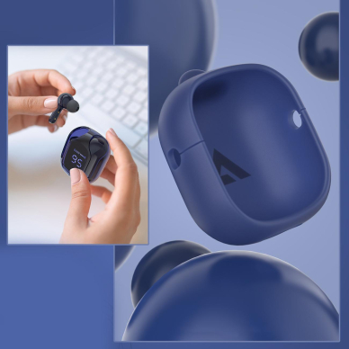 Ausinės Acefast in -ear wireless TWS Bluetooth Mėlynos (T6 sapphire) 6