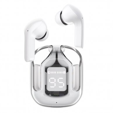 Ausinės Acefast in -ear wireless TWS Bluetooth Pilkos (T6 modern) 12