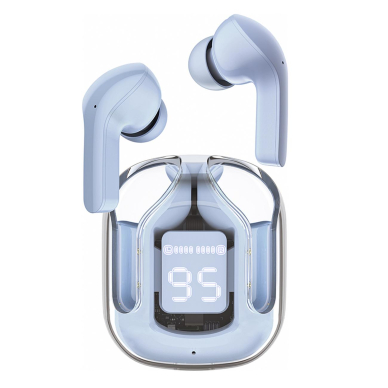 Ausinės Acefast in -ear wireless headphones TWS Bluetooth Mėlynos (T6 ice blue) 12