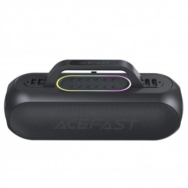 Acefast K1 wireless karaoke speaker 2 microphones - Juodas 1