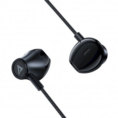 Acefast L2 in-ear ausinės USB-C connector, microphone remote control 1.2 m - Juodas 2