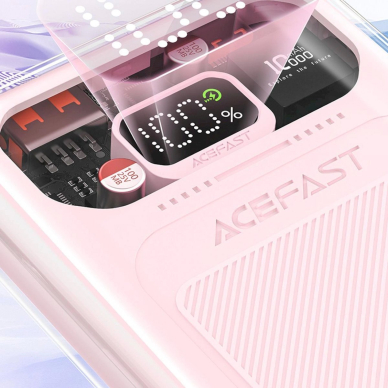 Acefast powerbank 10000mAh Sparkling Series fast charging 30W pink (M1) 10