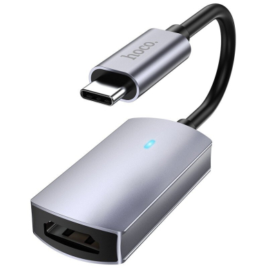 Adapteris Hoco UA20 Presage Type-C to HDMI pilkas