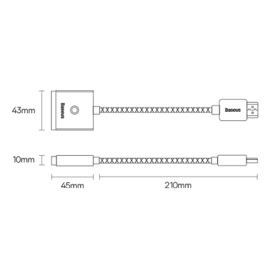 [Užsakomoji prekė] Adapteris HDMI į VGA, Jack 3.5mm, Micro-USB Intrare Curent, 1080P, 60Hz - Baseus Lite Series (WKQX010101) - Juodas 10