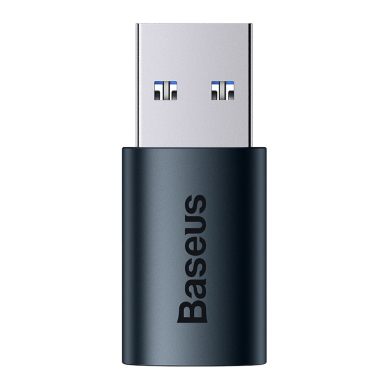 [Užsakomoji prekė] Adapteris USB 3.1 Male į Type-C Female - Baseus Ingenuity Series (ZJJQ000103) - Mėlynas 1