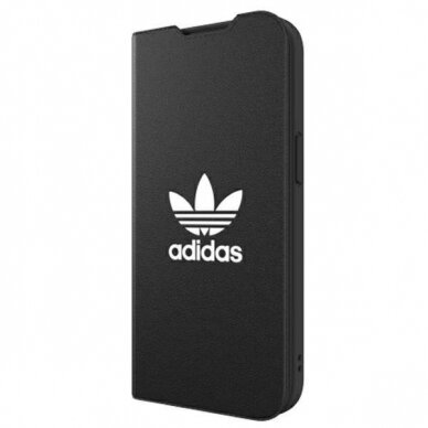 Dėklas Adidas OR Booklet BASIC iPhone 13 Baltas/juodas 47086 2