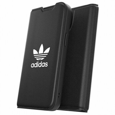 Dėklas Adidas OR Booklet BASIC iPhone 14 Juodas/baltas 50181 8