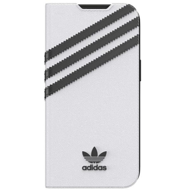 Dėklas Adidas OR Booklet PU iPhone 13 Juodas/baltas 47092 1