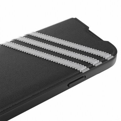 Dėklas Adidas OR Booklet PU iPhone 14 Juodas/baltas 50195 2