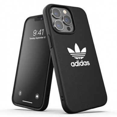 Dėklas Adidas OR Moulded BASIC iPhone 13 Pro / 13 Juodas 47096