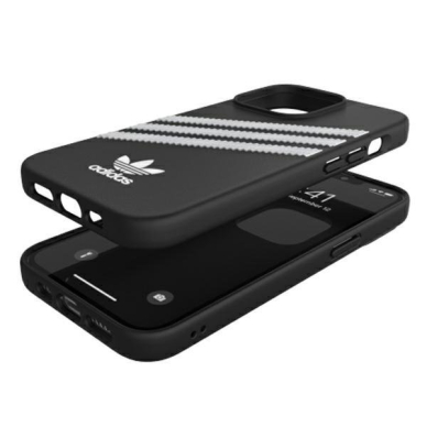 Dėklas Adidas OR Moulded PU iPhone 13 Pro / 13 Juodas/baltas 47114 5