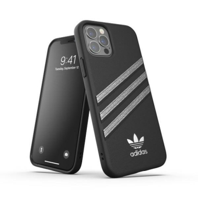 Dėklas Adidas OR Moulded Woman iPhone 12 Pro Juodas 43714