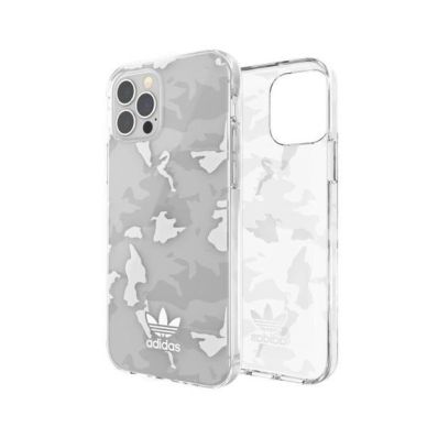 Dėklas Adidas OR Snap Camo iPhone 12/12 Pro Permatomas/baltas 43705 3