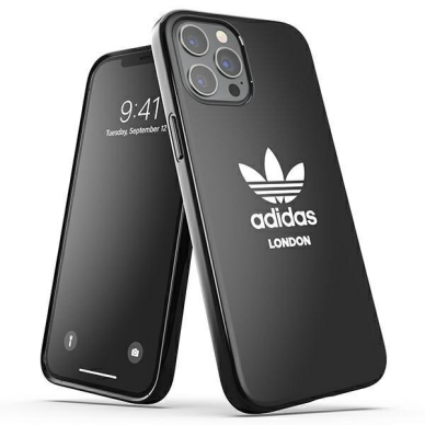 Akcija! Dėklas Adidas OR SnapCase London iPhone 12 Pro Max juodas 43877  1