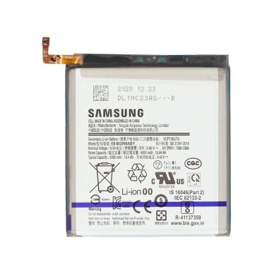 Akumuliatorius Samsung G998 S21 Ultra 4855mAh EB-BG998ABY (service pack)