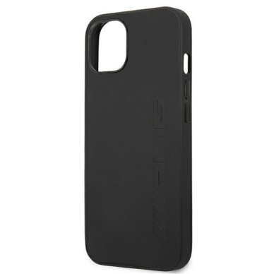 Dėklas AMG AMHCP13SDOLBK iPhone 13 mini 5,4" Juodas hardcase Leather Hot Stamped 5