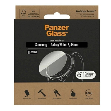 Antibacterial PanzerGlass Ekrano apsauga Samsung Galaxy Watch Classic 5 44 mm 2