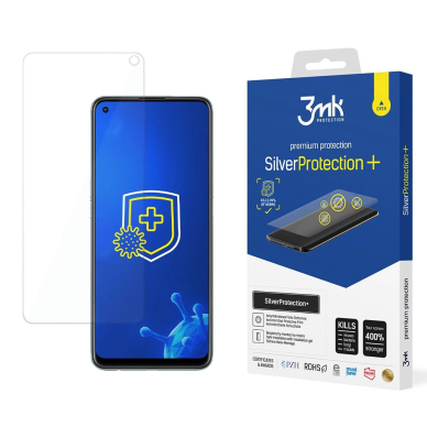 Apsauginė plėvelė Antibacterial 3mk SilverProtection+ for Oppo Reno 6 Pro 5G