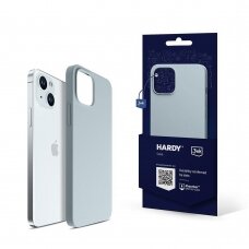 Apple iPhone 15 Plus - 3mk Hardy Silicone MagCase Mėlynas