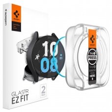 Apsauginis stiklas Spigen GLAS.TR "EZ-FIT" 2-PACK GALAXY Watch 6 (44 MM) CLEAR