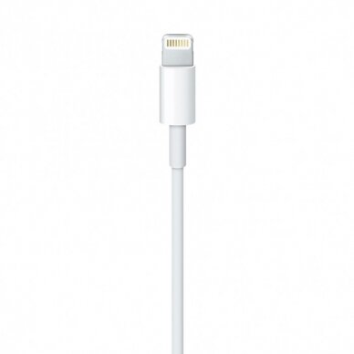 Apple cable USB-A - Lightning 1m Baltas (MXLY2ZM/A) 1