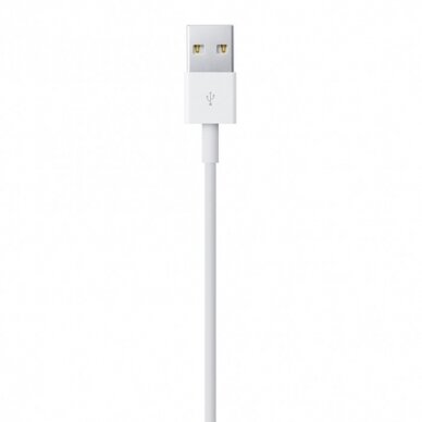 Apple cable USB-A - Lightning 1m Baltas (MXLY2ZM/A) 2