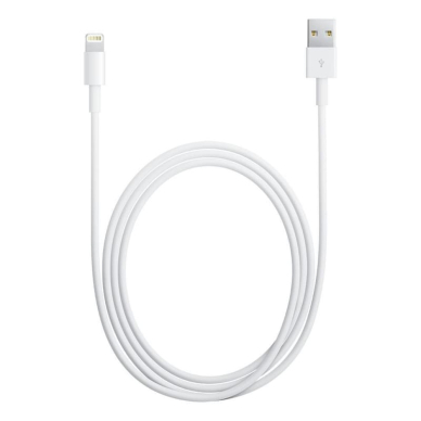 [Užsakomoji prekė] Apple - Kabelis (MD819ZM/A) - USB-A to Lightning, 2m - Baltas 1