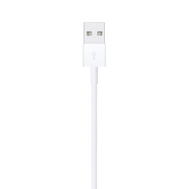 [Užsakomoji prekė] Apple - Kabelis (MD819ZM/A) - USB-A to Lightning, 2m - Baltas 3