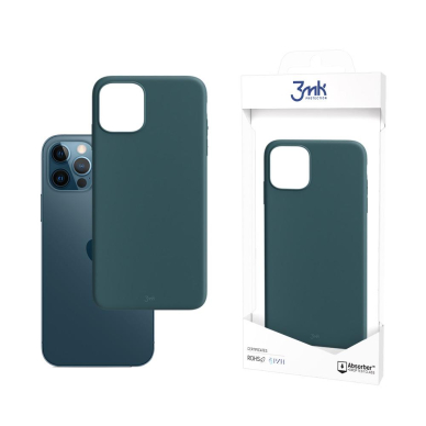 Dėklas Apple iPhone 12/12 Pro - 3mk Matt Case žalias