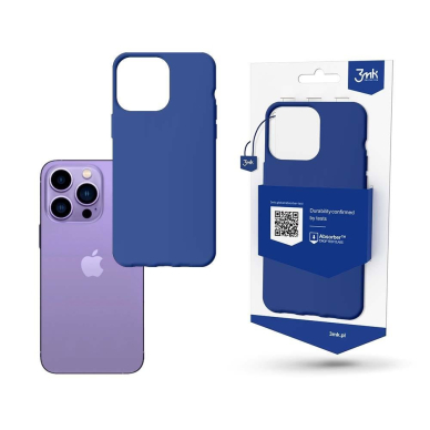 Dėklas 3mk Matt Case Apple iPhone 14 Pro Mėlynas