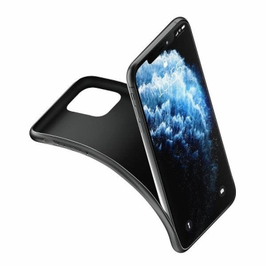 Dėklas 3MK Matt Case iPhone Xr Juodas 2