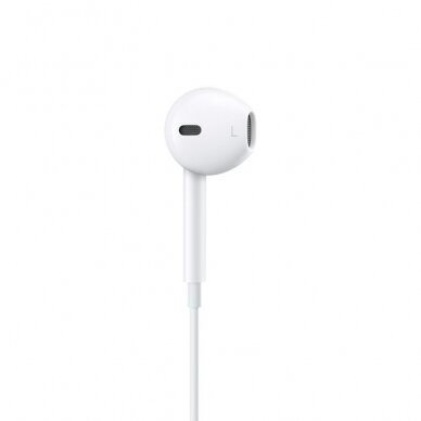 [Užsakomoji prekė] Apple - Original Ausinės su laidu (MMTN2ZM/A) - Lightning, In-Ear, Microphone, Volume Control, 1.2m - Baltas 1