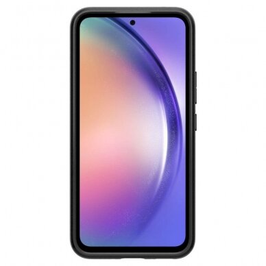 Apsauginis dėklas Spigen OPTIK ARMOR GALAXY A54 5G Juodas 3